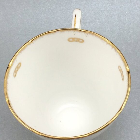 Royal Stafford Fine Bone China Teacup and Saucer Set Fraternal Order of Rebekah - Picture 8 of 10